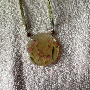Floral Pendant Necklace